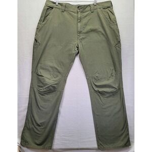 Dickies Olive Green Cargo Baggy Pants Mens Size 40x32 Canvas Ripstop Lightweight